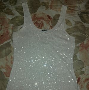 Express sequin tank